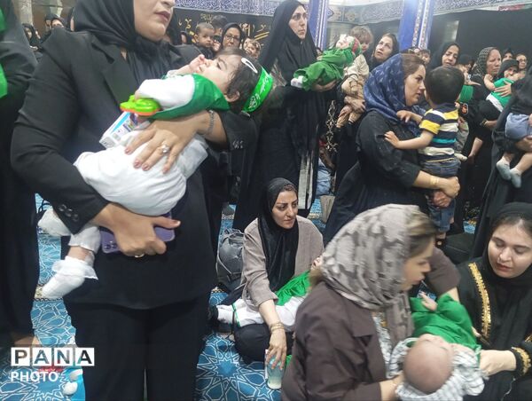 همایش بزرگ شیرخواران حسینی در قروه