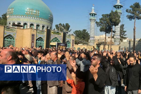 برگزاری آیین سوگواری شهادت حضرت زهرا(س) در رباط‌کریم