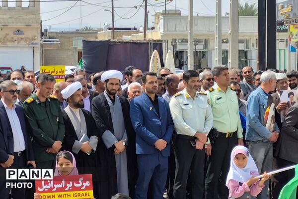 راهپیمایی روز قدس در جویم