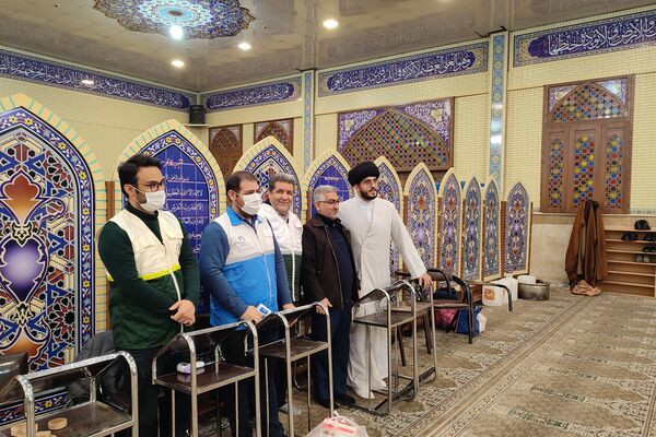 مراسم معنوی اعتکاف دانش‌آموزی(پسران) در مساجد کرمانشاه