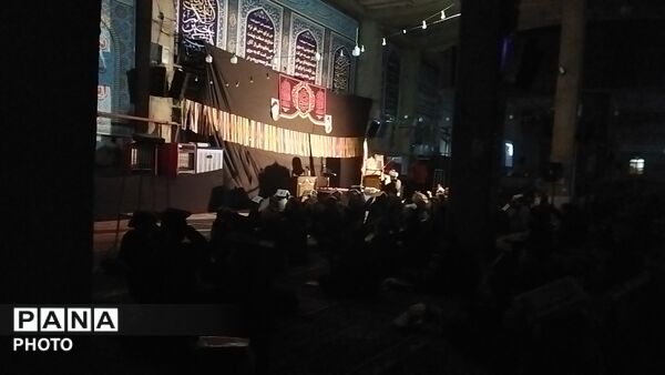 مراسم شب ۱۹ ماه رمضان در مسجد جامع نیشابور 