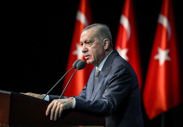 اردوغان: ترکیه برای برقراری صلح پایدار در ایران تلاش خواهد کرد