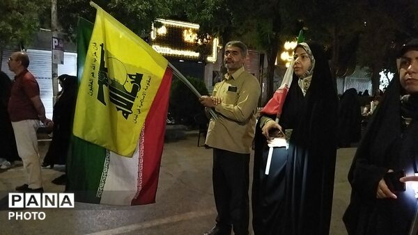 نود و نهمین شب از اجتماعات مردمی نیشابور 
