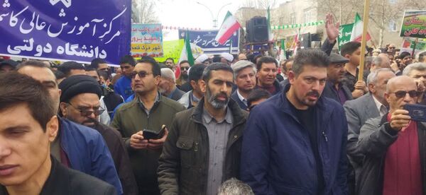 راهپیمایی بیست و دو بهمن در کاشمر