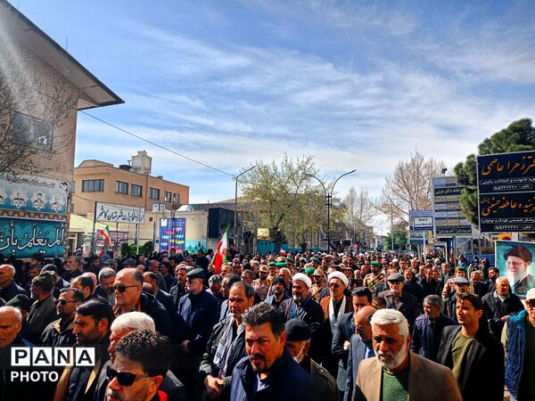 تشیع پیکر مطهر سردار شهید غلامرضا محمد زاده