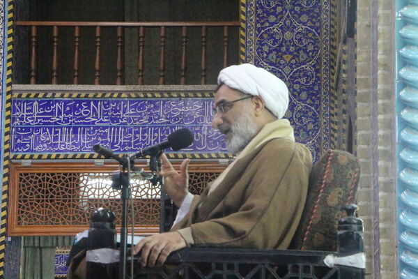 مراسم بزرگداشت حماسه 9 دی در مسجد حظیره در یزد