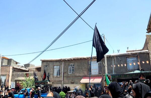 مراسم سوگواری اباعبدالله الحسین در روستای حصار