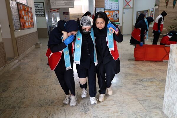 بیست و هفتمین مانور سراسری زلزله در آذربایجان غربی