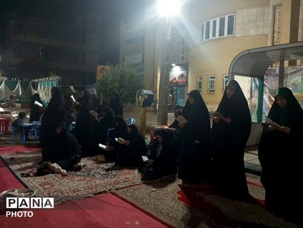 موکب دانش‌آموزی محله امامشهر یزد