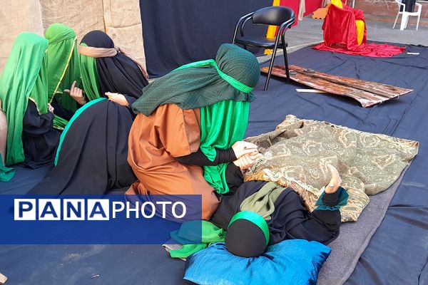 درخشش نمایش شهادت حضرت فاطمه(س) در مدرسه عباسقلی رهگذر