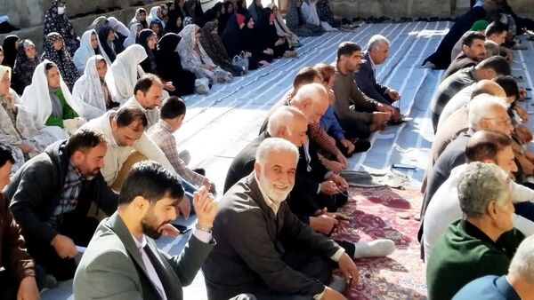 اقامه نماز عید فطر در دهستان کریک