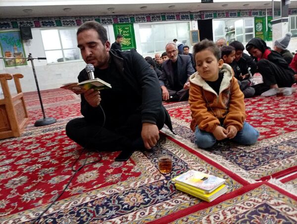 فاطمیه در تکیه حسینی فدافن شور جوانی  شعور دینی