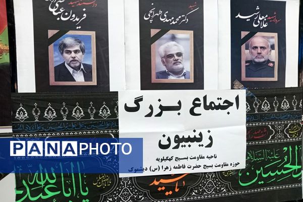 اجتماع مردمی زینبیون در دیشموک 