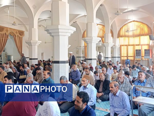 نماز عبادی سیاسی جمعه در شهرستان خلیل آباد