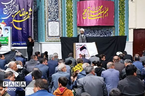 مراسم سوگواری شهادت رهبر معظم انقلاب اسلامی آیت الله امام خامنه‌ای (ره) در دیشموک