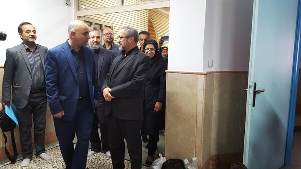 بازدید مدیر کل آموزش و پرورش استان از پیش دبستانی نوآموزان با آسیب شنوایی امام رضا (ع)