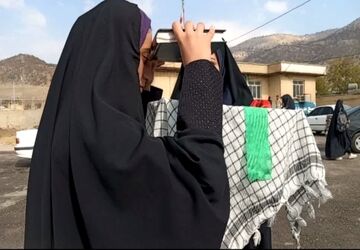 اعزام 40 دانش‌آموز دختر منطقه‌ی دیشموک به اردوی راهیان نور