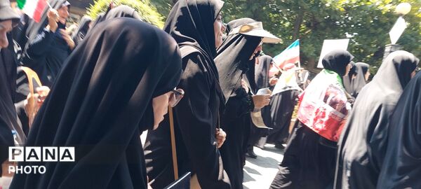 پیاده روی جاماندگان از وداع قائد امت