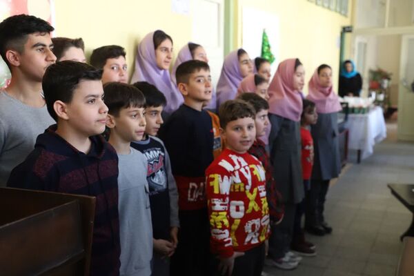 جشن سال نو میلادی در جمع دانش‌آموزان ارامنه تبریز