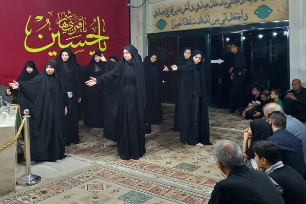 مراسم عزاداری و روضه خوانی سالار شهیدان به میزبانی ناحیه 4 شیراز