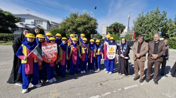 محمودآباد یکصدا علیه استکبار 