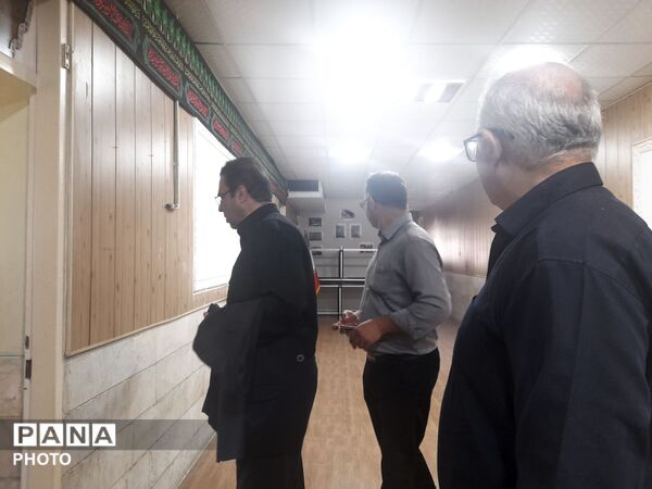 مدرسه شاهد شهیده ناهید فاتحی؛ میزبان زائران مراسم تشییع رهبر شهید