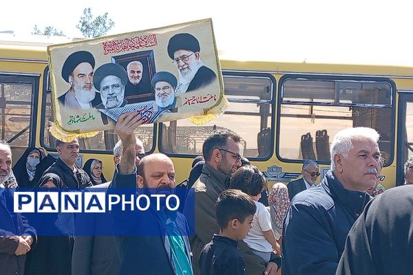 شکوه همبستگی و فریاد استکبارستیزی در دیار سربداران 