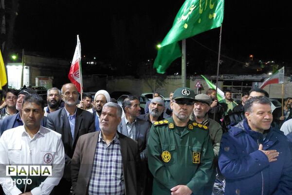 بانوان در خط مقدم حضور مردمی؛ گزارش تصویری رژه حماسی جان‌فدا