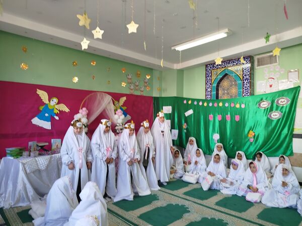 جشن تکلیف دختران دبستان حضرت مریم یک سملقان