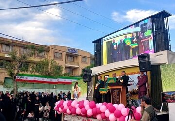 برپایی غرفه پرورشی و سلامت جشن ایراندخت در دهه کرامت