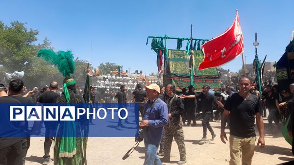 تعزیه خوانی عاشورا در روستای برزنون