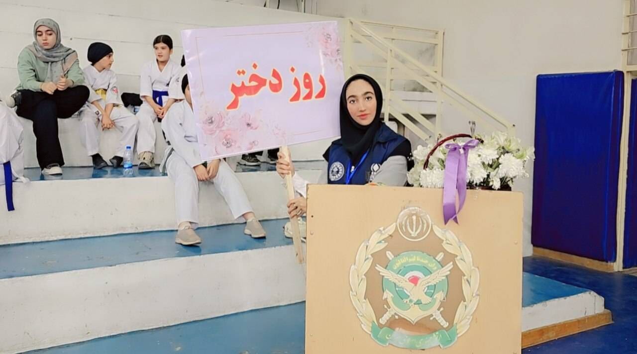 گرامیداشت روز دختر در سالن ورزشی شهید فاضل و تجلیل از دختران ورزشکار