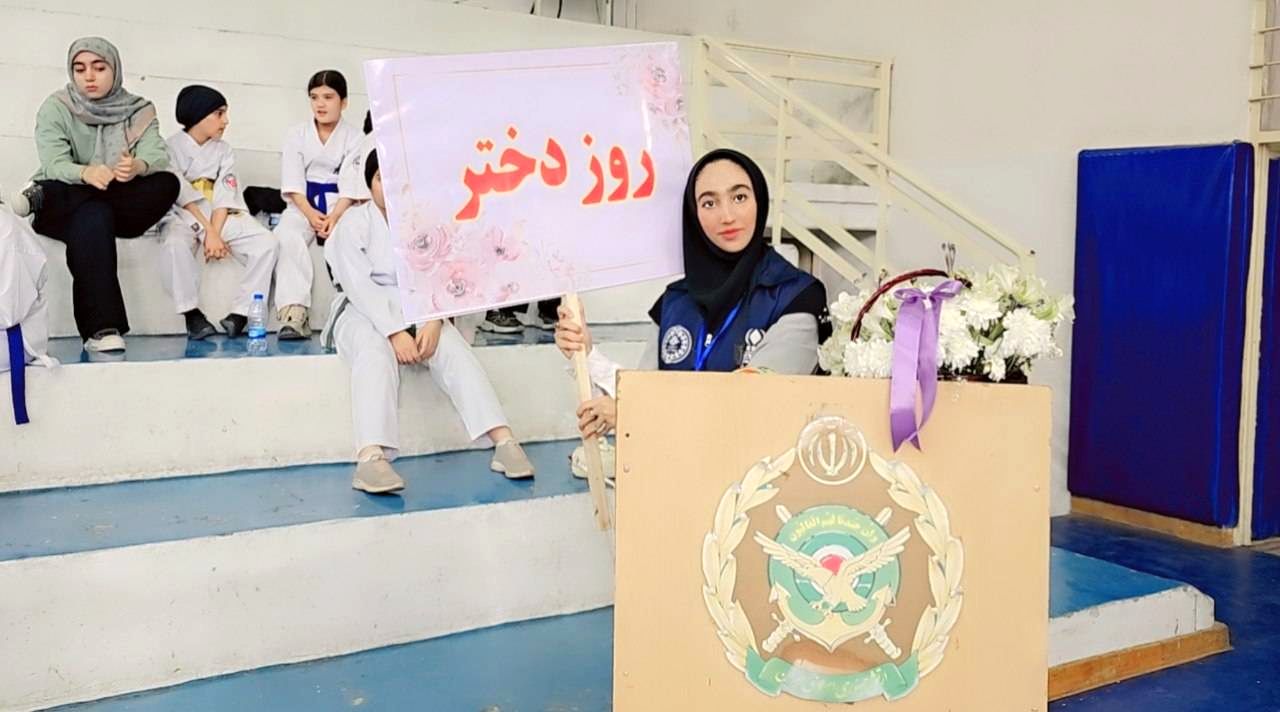 گرامیداشت روز دختر در سالن ورزشی شهید فاضل و تجلیل از دختران ورزشکار