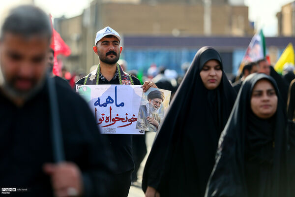 مراسم تشییع پیکر مطهر رهبر شهید انقلاب در تهران - 4