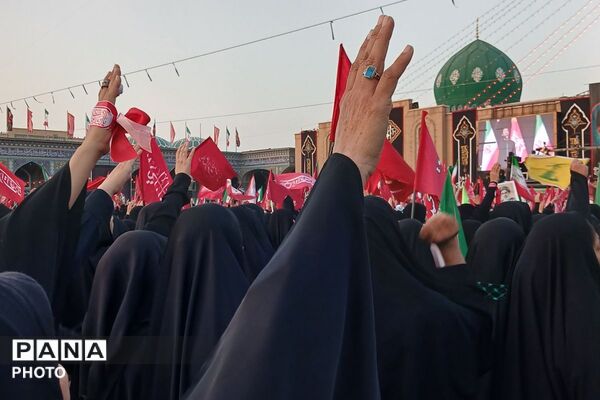 وداع با آقای شهید ایران در آستان مقدس جمکران