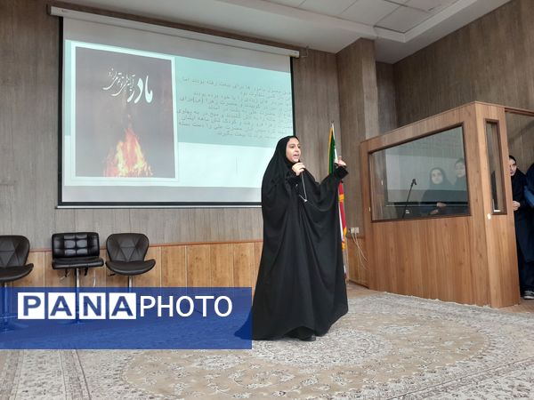 مراسم شهادت حضرت فاطمه(س) در مدرسه مصلی نژاد ناحیه سه 