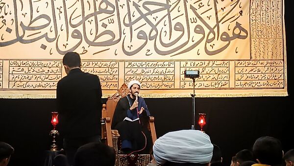 مراسم عزاداری شب نوزدهم رمضان در مسجد الرضا  نیشابور 