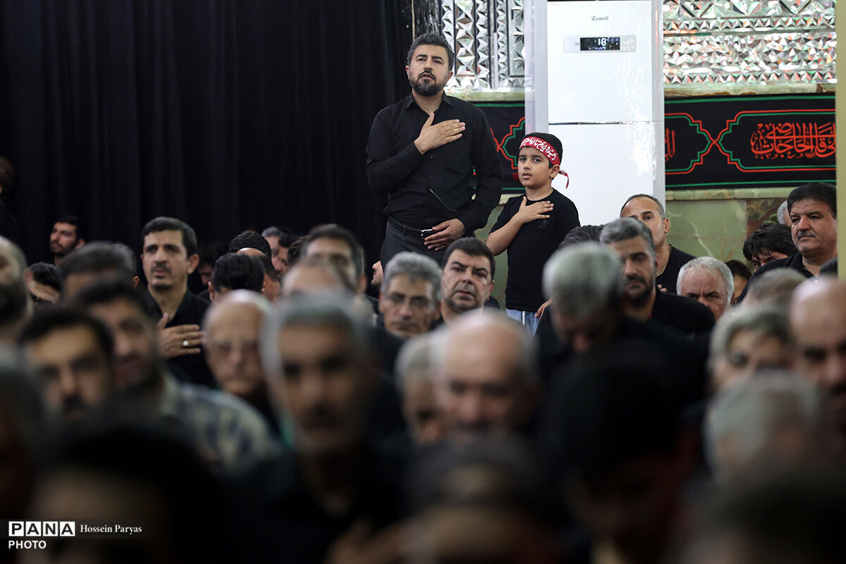 مراسم عزاداری ظهر تاسوعای حسینی در آستان امامزاده صالح(ع)