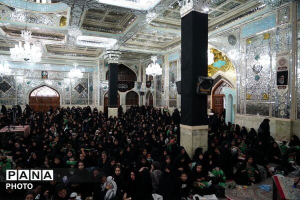 همایش شیرخوارگان حسینی حرم حسین بن الموسی الکاظم(ع) 