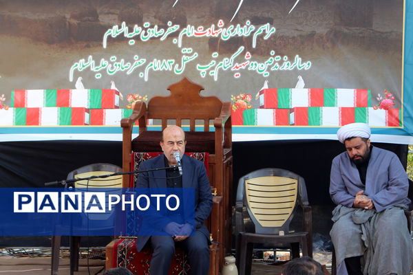 عزاداری سالروز شهادت امام جعفر صادق(ع) در تیپ 83 روحانیون رزمی تبلیغی