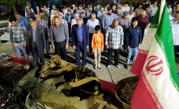 آیین بزرگداشت شهدای دفاع مقدس در مسیر«اتحاد مقدس»