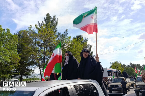 رزمایش «جان‌فدا برای ایران امام‌رضایی» در کرمانشاه 