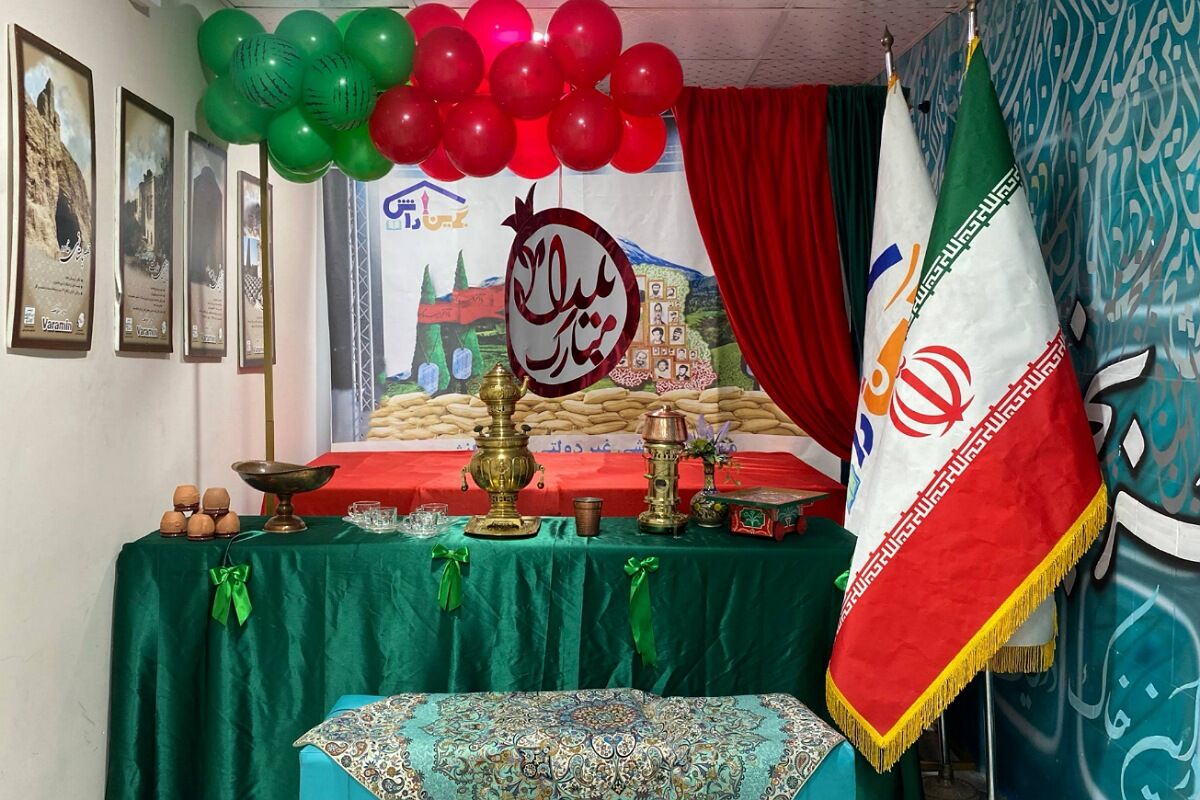 شب یلدا به روایت فرهنگ و هنر ایرانی در مدرسه نگین دانش