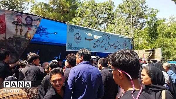 گذری بر ایستگاه صلواتی کریم اهل بیت ( ع)  در پیاده روی جاماندگان اربعین حسینی نیشابور‌ 
