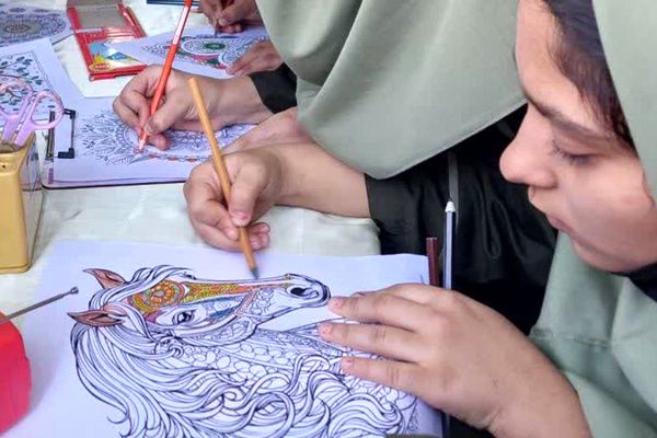 ایستگاه نشاط برای دانش‌آموزان بهارستانی