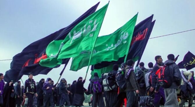 پیاده‌روی عشق تداوم عهد با حسین(ع) در اربعین حسینی