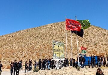 برگزاری مراسم گرامیداشت تاسوعای حسینی در روستای گزکوه