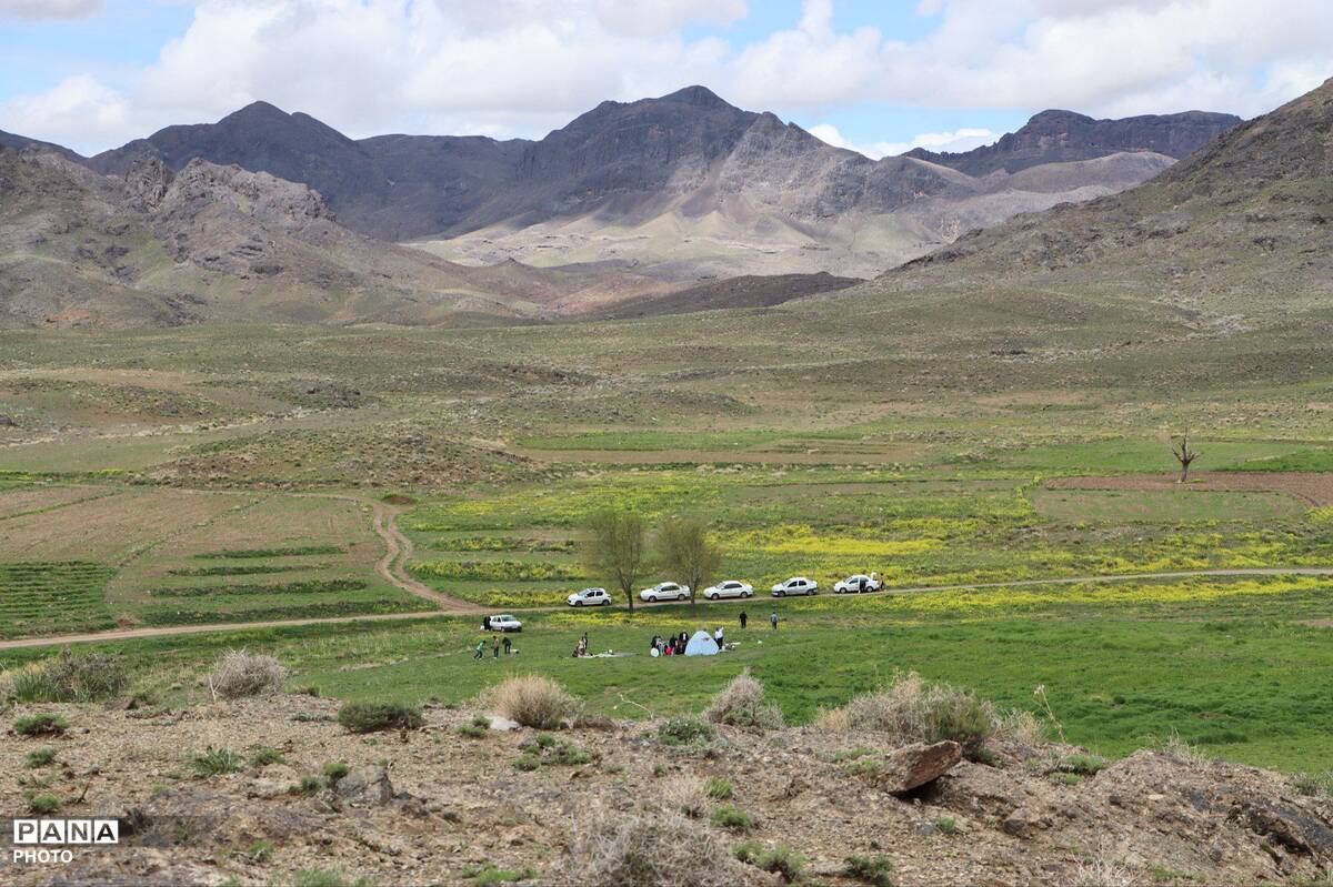 آیین باستانی سیزده بدر رشتخوار در روز طبیعت از قاب خبرنگاران پانا
