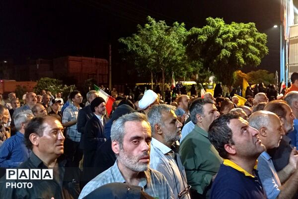 شور و حماسه مردمی در شهرستان قرچک در صدو هفتین شب از تجمعات مردمی