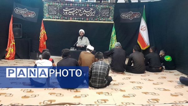 برگزاری هیات دانش‌آموزی انصارالمهدی شهرستان خانمیرزا